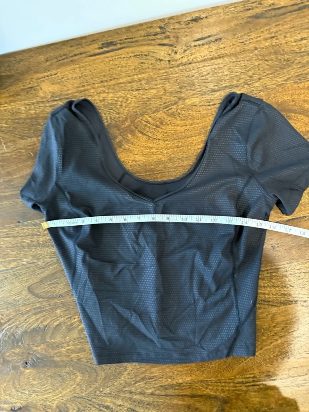 Lululemon Align T-Shirt Polka Squat Emboss Black